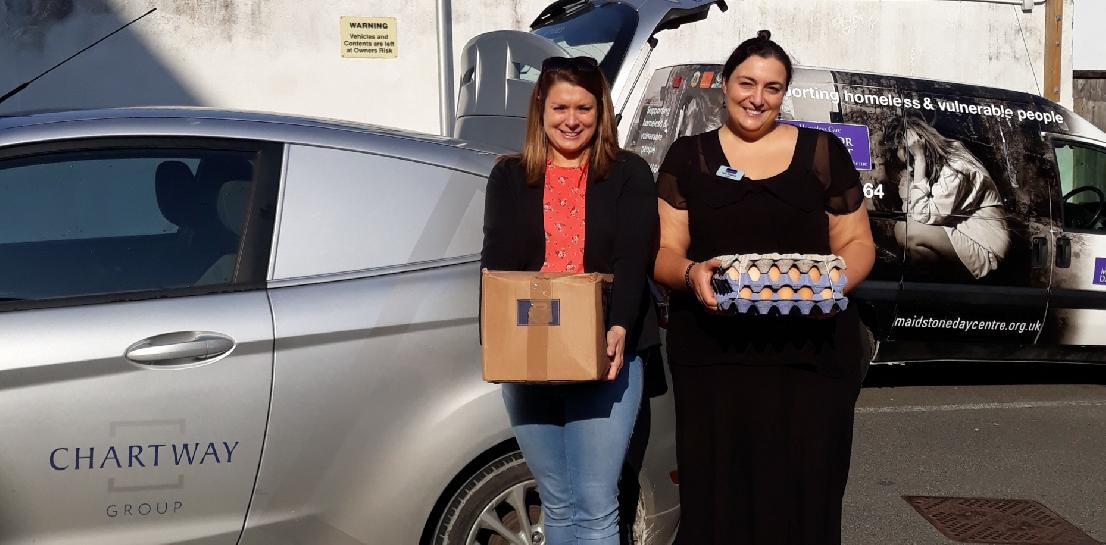 Chartway Group brings homeless the bacon